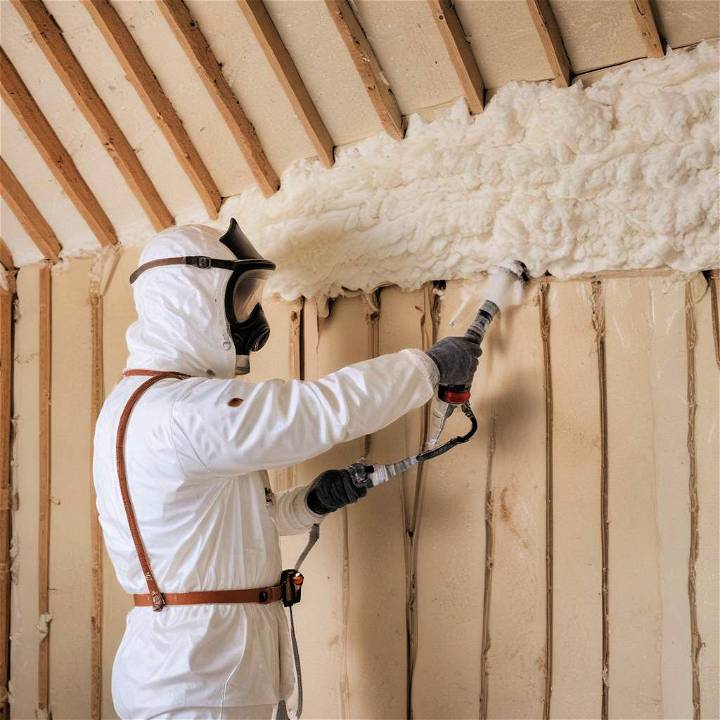 how to DIY spray foam insulation