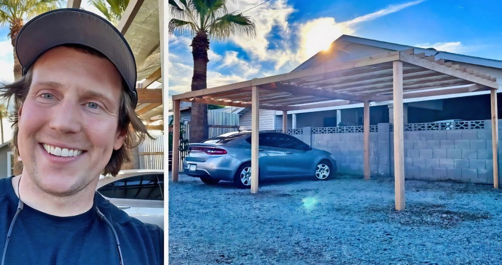 how to build a carport under $600