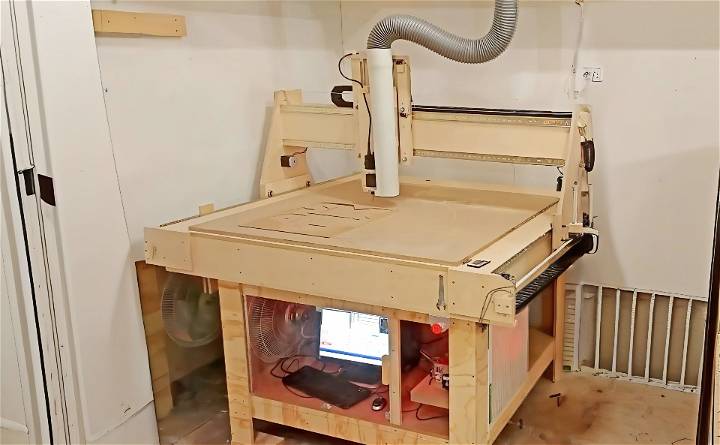 how to build a cnc router