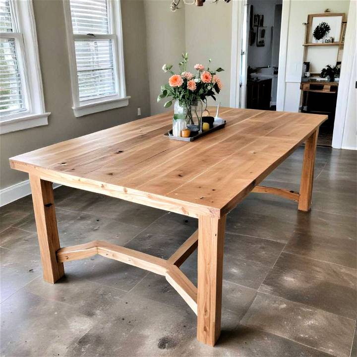 how to build a dining table