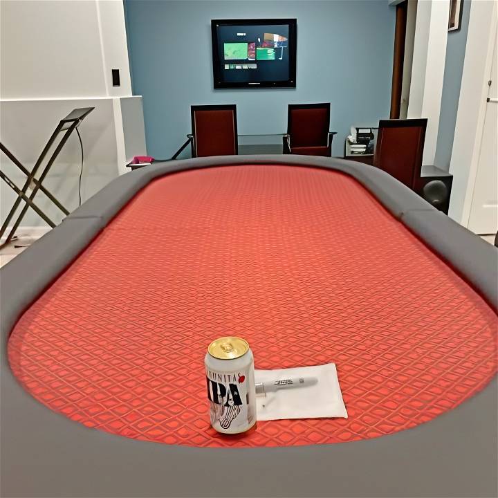 how to build a folding poker table