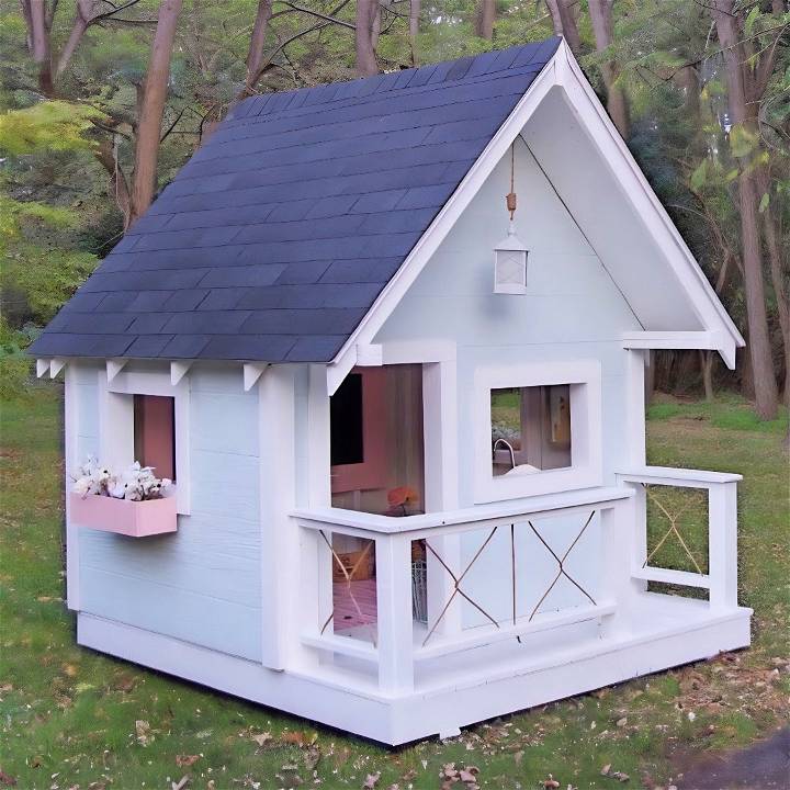 how to build a kid's playhouse