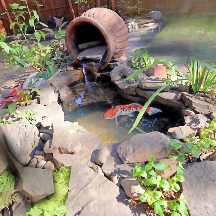 how to build a pond at home