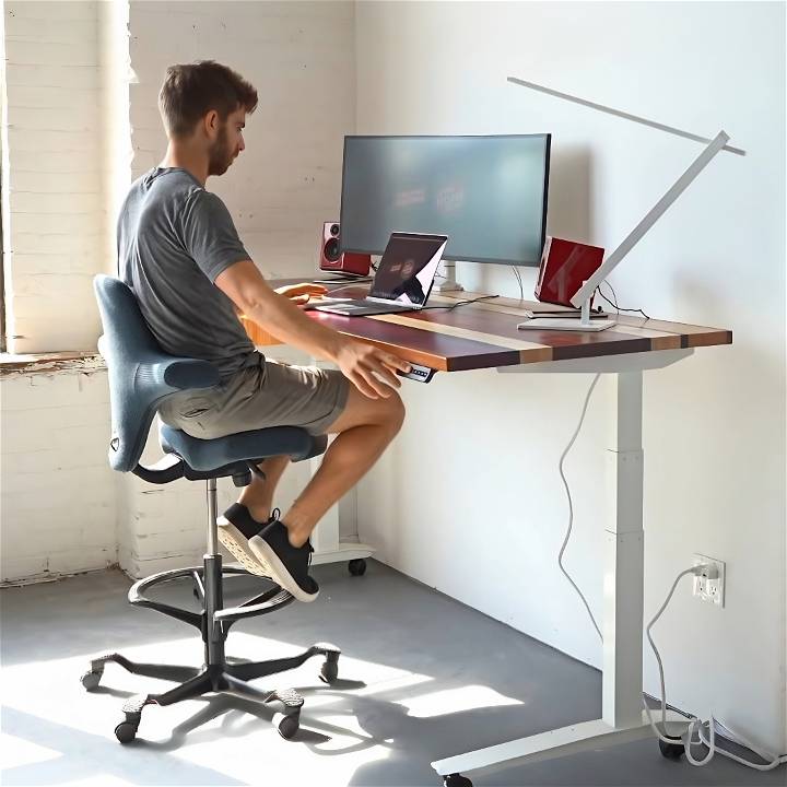 how to build a standing desk