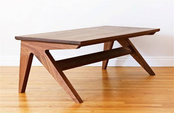 how to build a wood coffee table