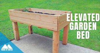 how to build an elevated garden bed