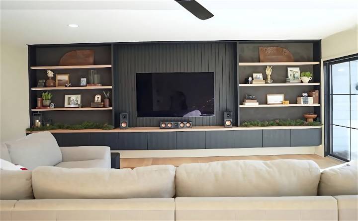 how to build an entertainment center