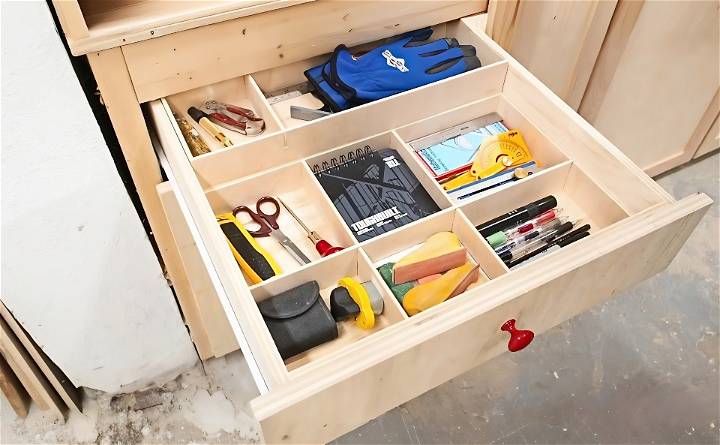 how to build drawer dividers
