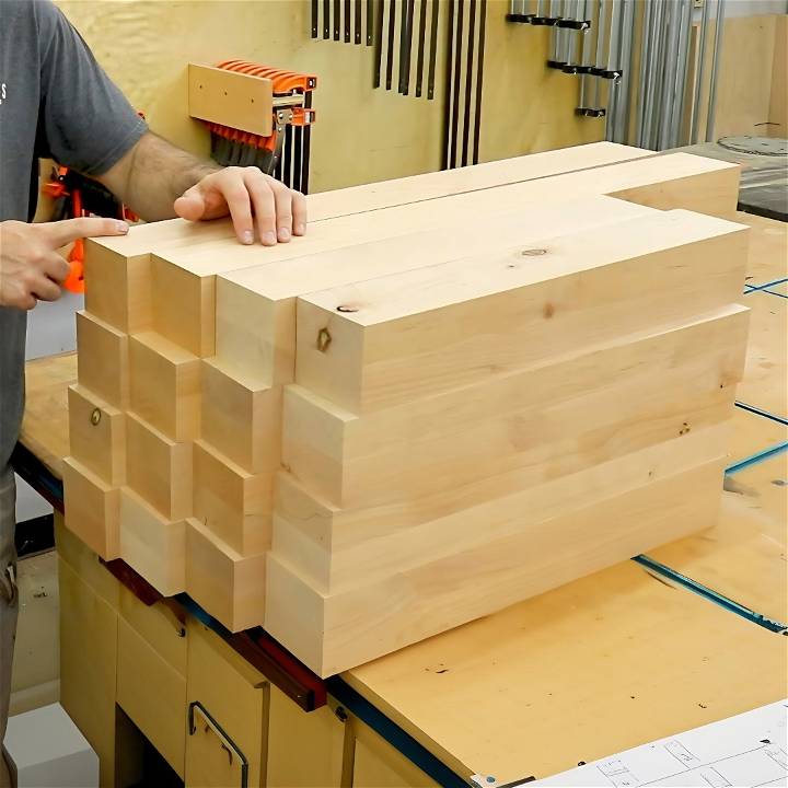 how to build table legs