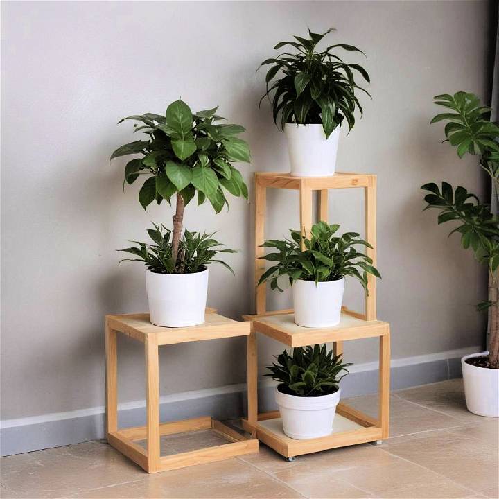 how to diy plant stand