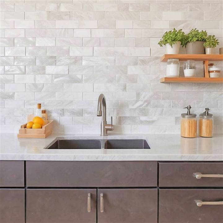 how to install a tile backsplash