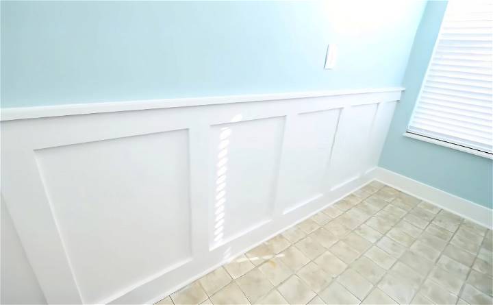 how to install wainscoting