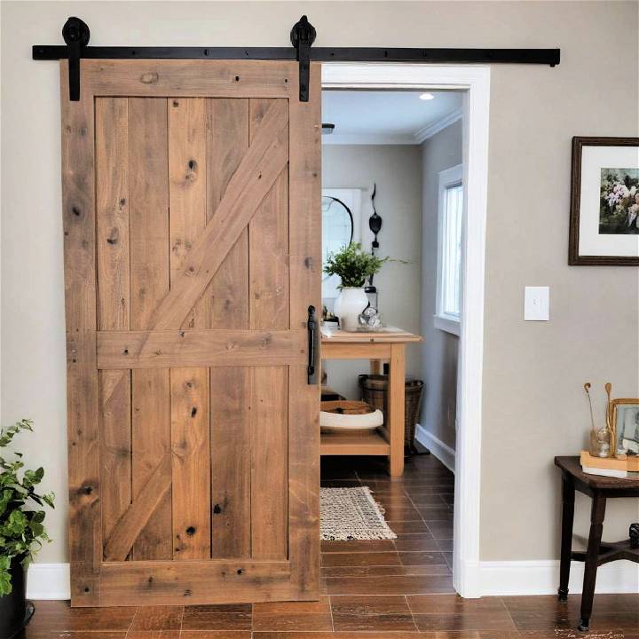 how to make a barn door