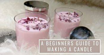 how to make a candle at home