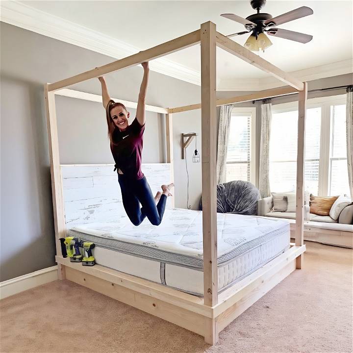 how to make a canopy bed