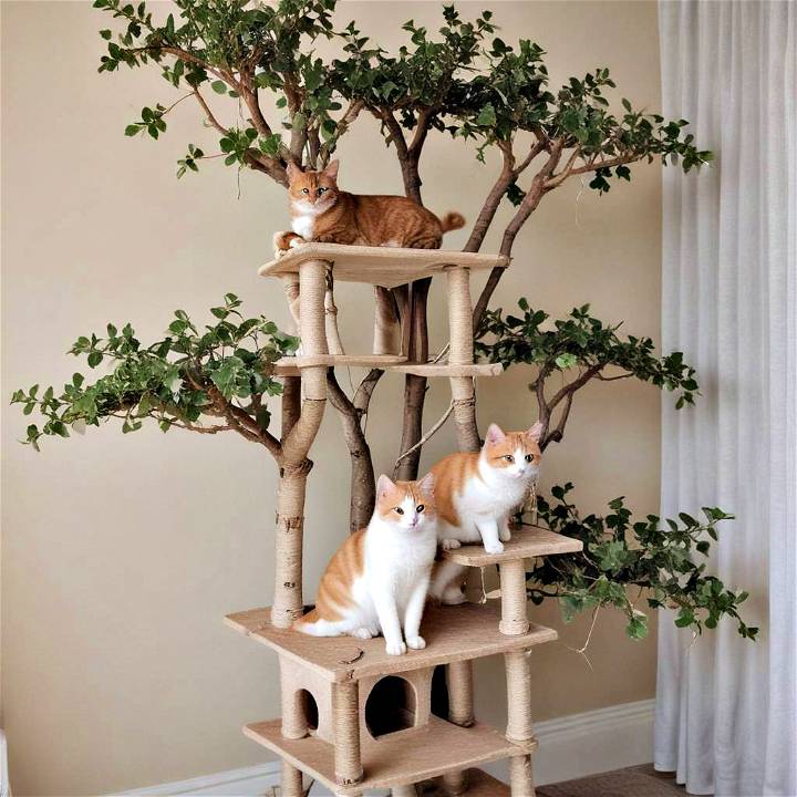how to make a cat tree