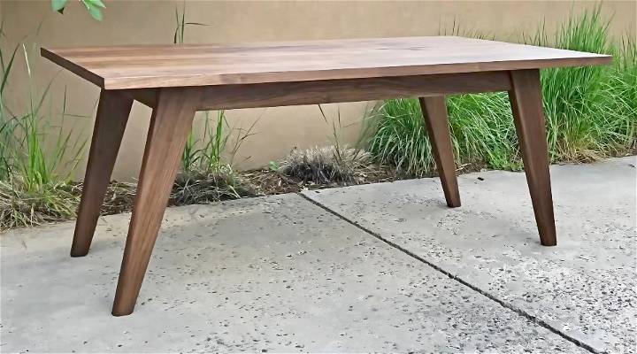 how to make a dining table