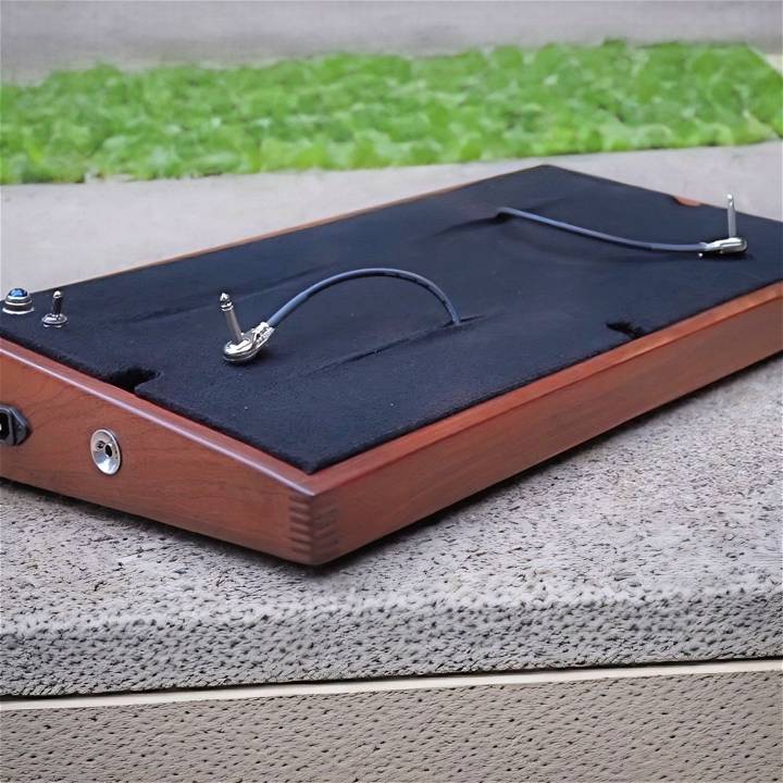 how to make a guitar pedalboard