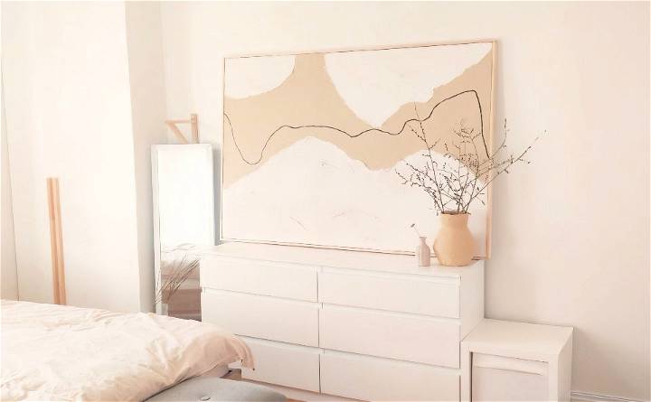 how to make a large wall art