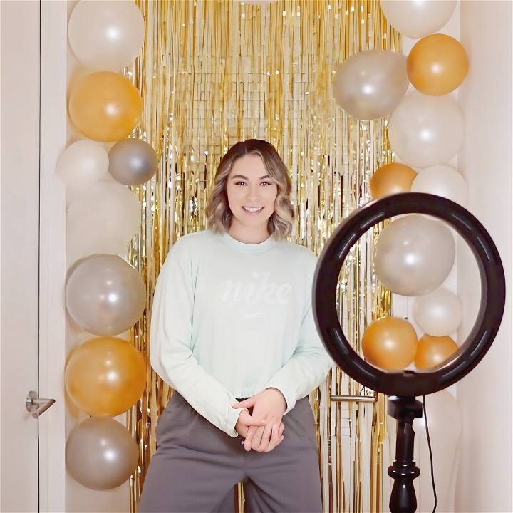 how to make a photo booth for the party
