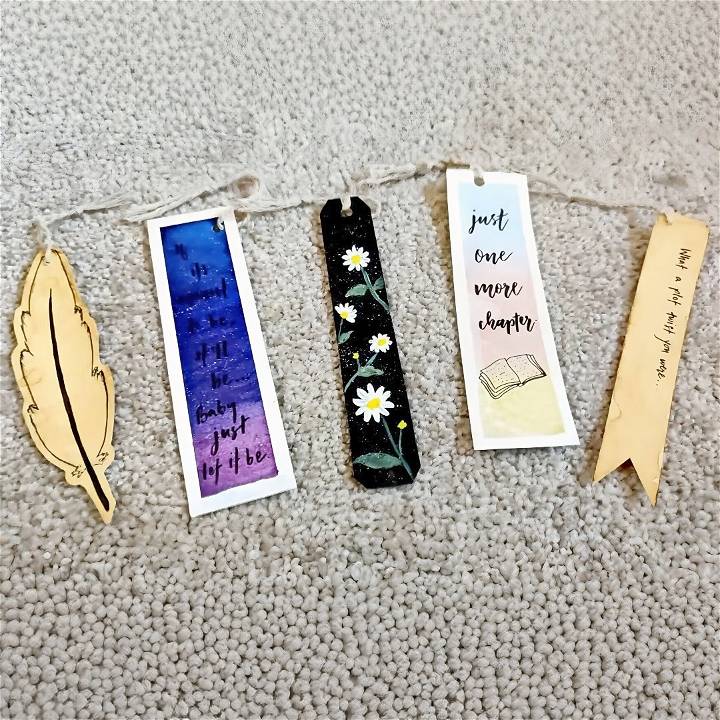 how to make bookmarks