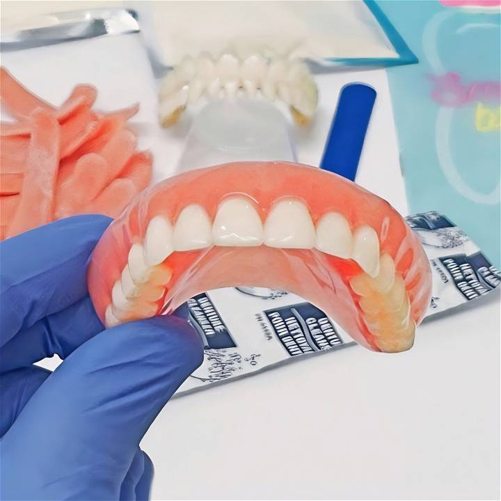 how to make dentures at home