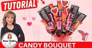 make your own candy bouquet