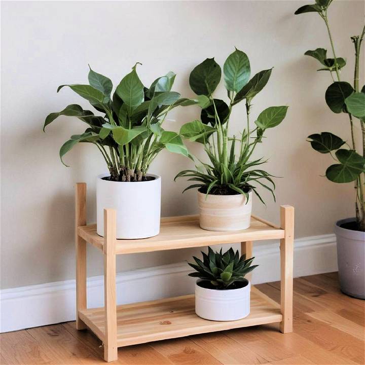 making a plant stand