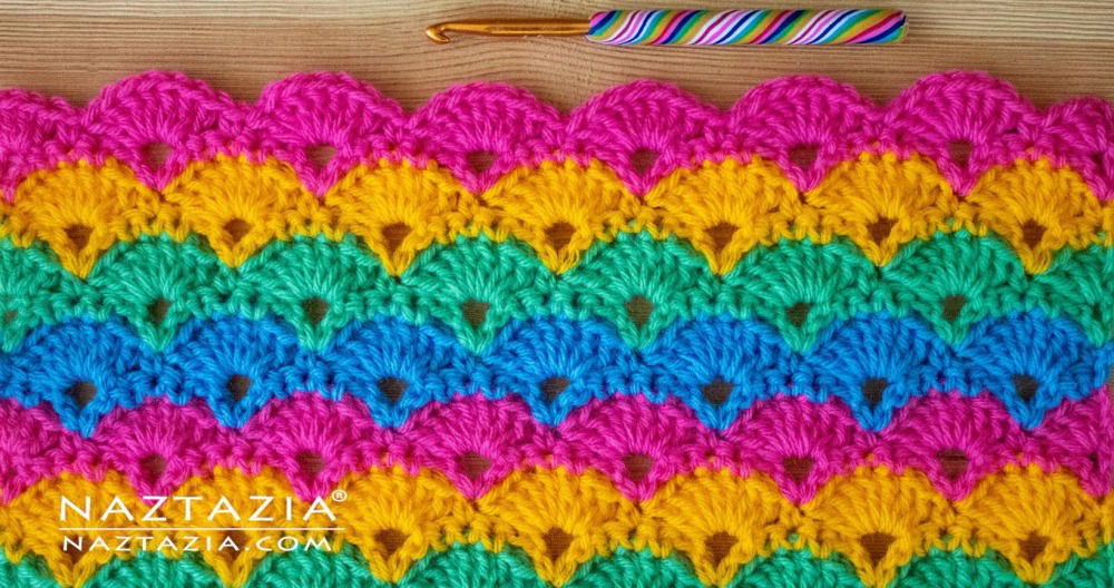 How to Crochet Shell Stitch with Ease