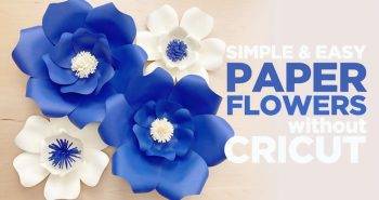simple and easy diy paper flower