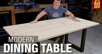 simple homemade dining room table
