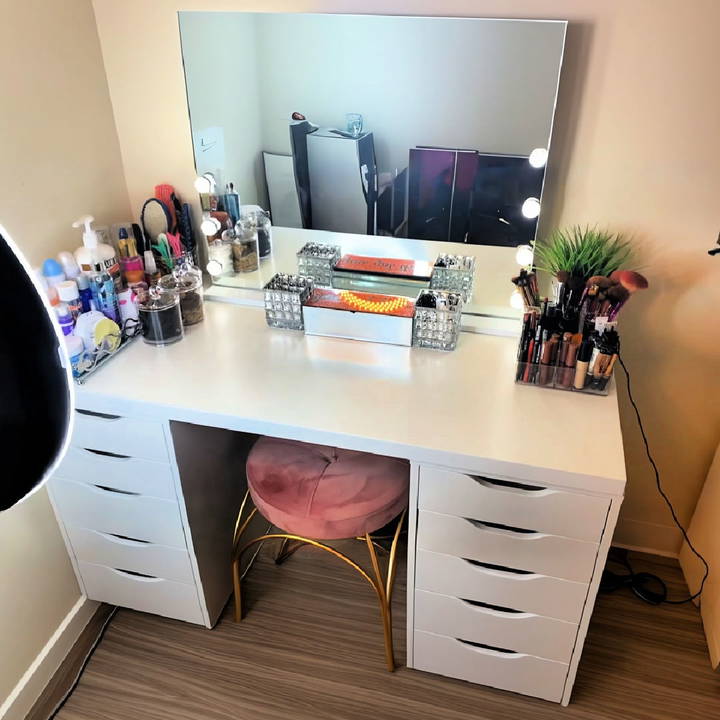 DIY ikea vanity