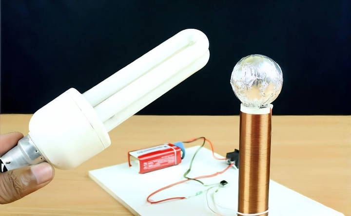 adorable homemade tesla coil