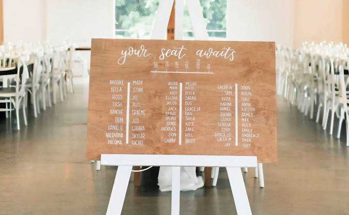 affordable diy wedding signs