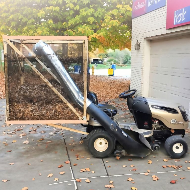 Diy Leaf Vacuum The Perfect Project For Fall