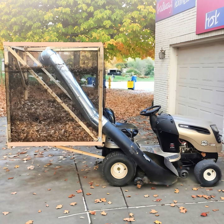 beginner friendly diy leaf vacuum