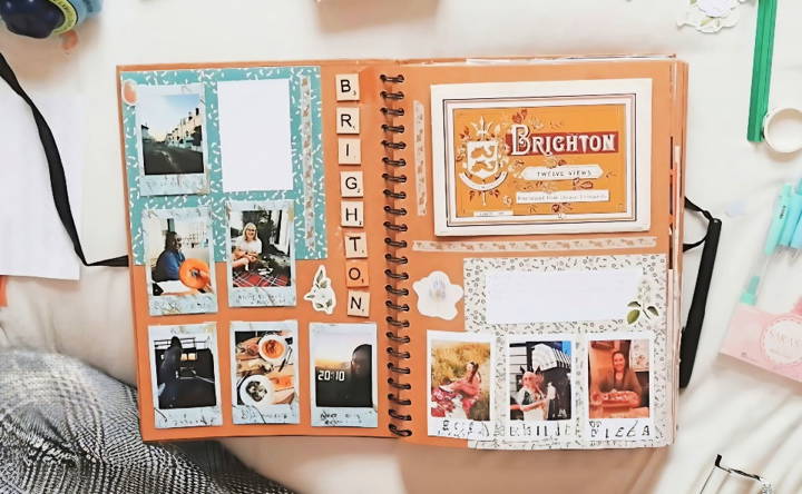 beginner friendly diy scrapbook