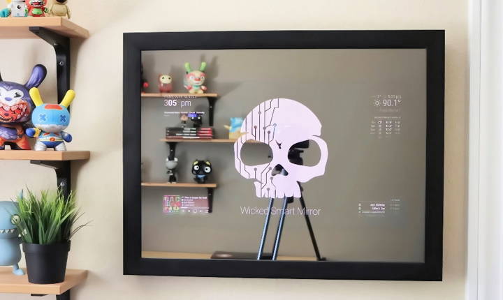 beginner friendly diy smart mirror