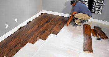 best way to install laminate floor