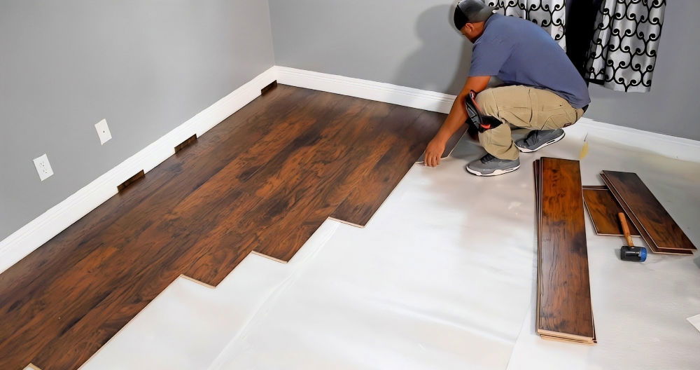 best way to install laminate floor