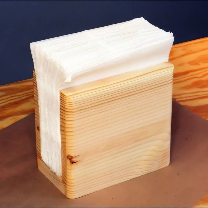 build a wooden napkin holder