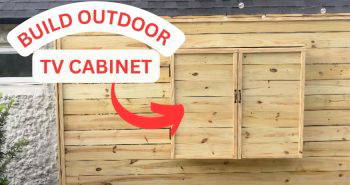 build an outdoor tv cabinet