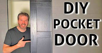 build your own pocket door