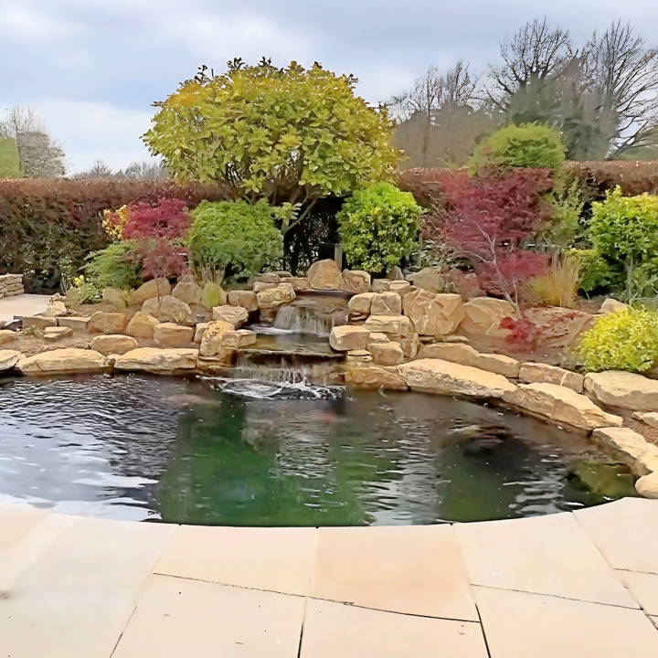 building a koi pond step by step