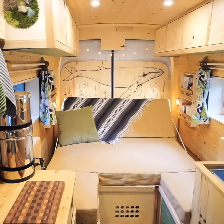 building a modern camper van