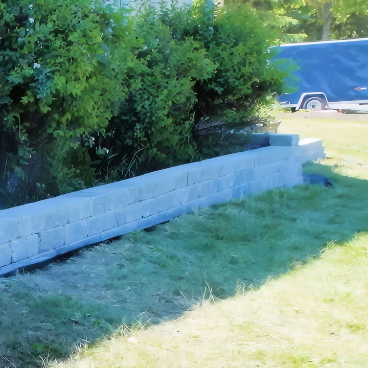 building a retaining wall step by step