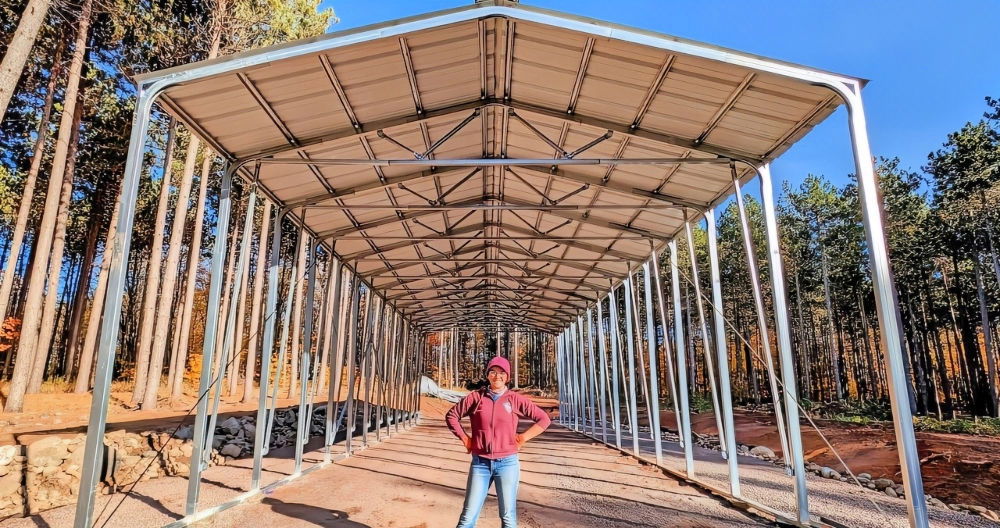 Building a DIY RV Carport on A Budget