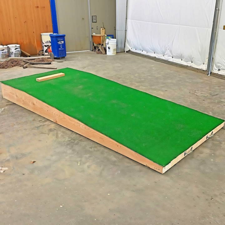 building your own pitching mound