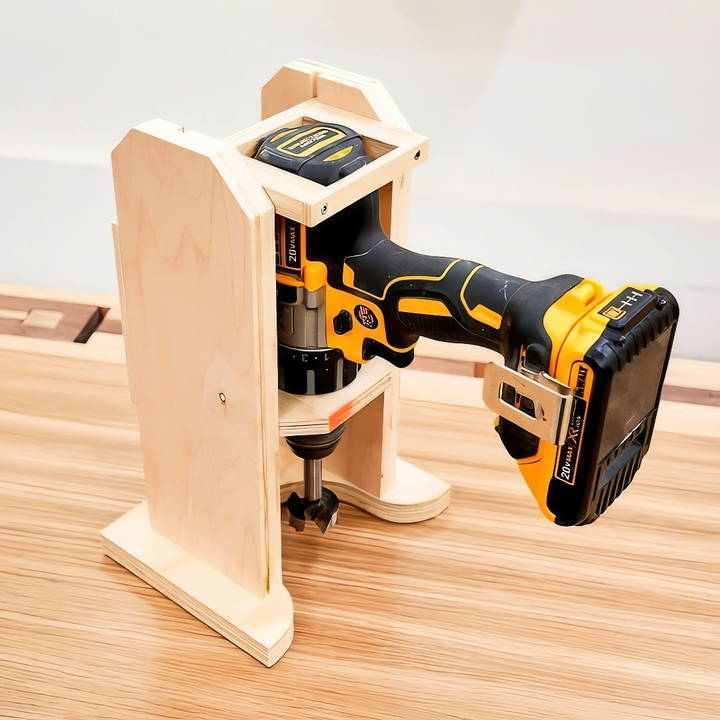 cheap diy wooden drill press