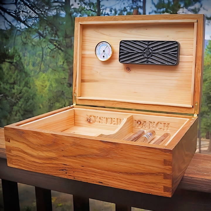 cool diy dovetail humidor design